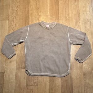 Fullcount 5964SP - Heavyweight Waffle Longsleeve T Shirt Biege
